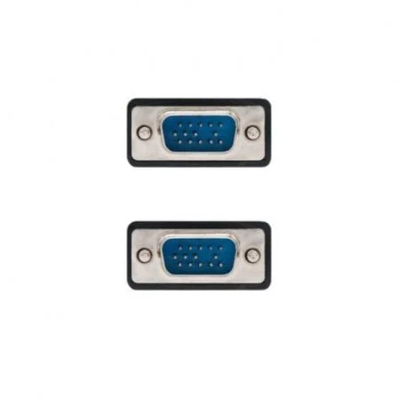 Nano Cable Cable Alargador SVGA 10.15.0206 VGA Macho a Hembra 6m Negro